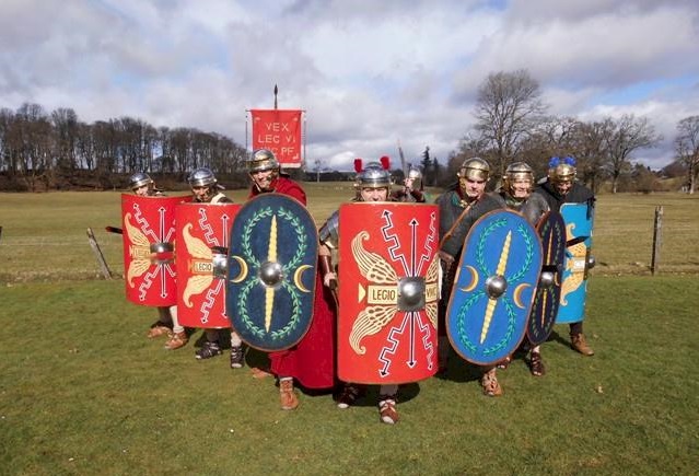 The Antonine Guard. Image copyright the Antonine Guard