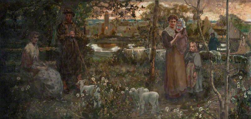 John Lochhead (1866-1921), Country Life, date unknown, South Lanarkshire Leisure and Culture Trust Museum Service. 