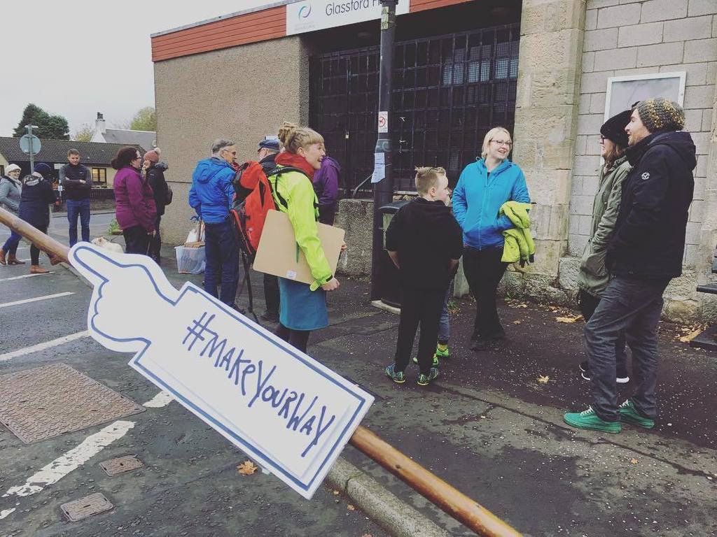 Glassford Make Your Way heritage walk that took place earlier in the year