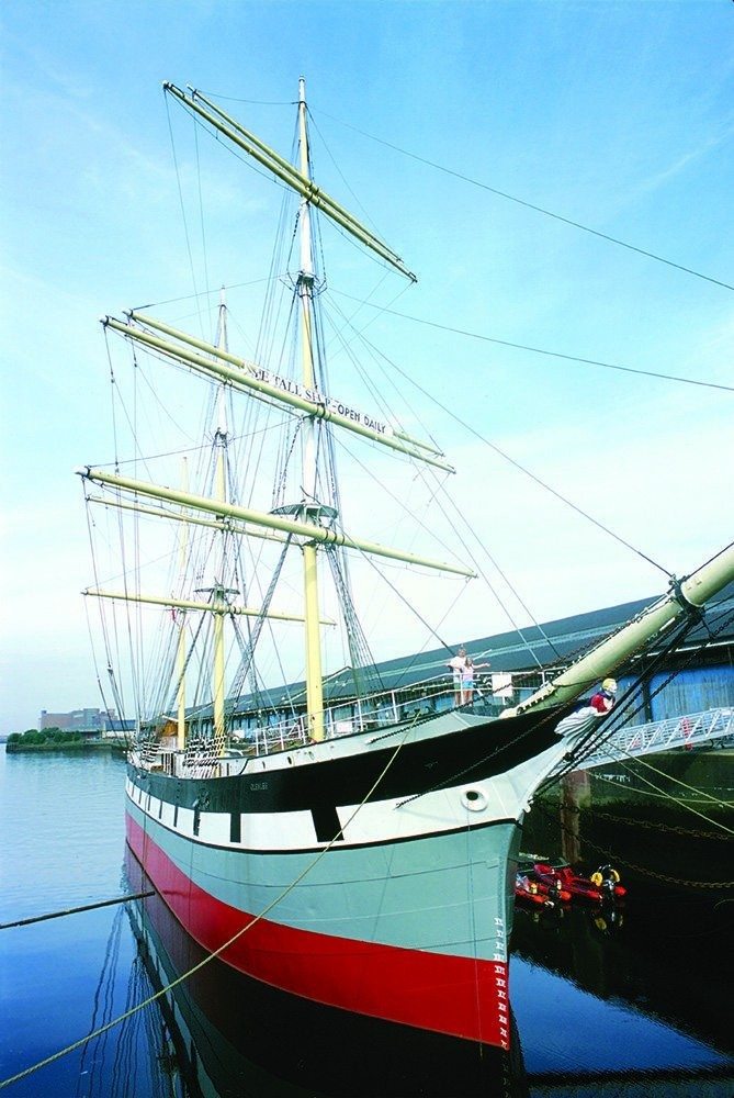 The Tall Ship, copyright Glasgow City Council