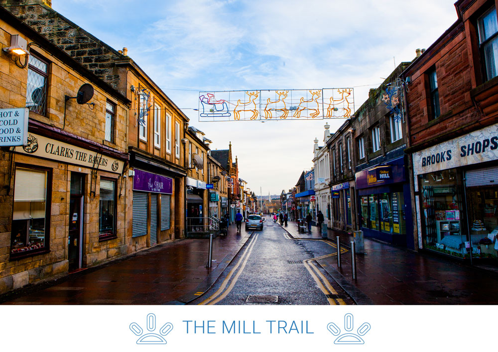 1. Start at Market Place and walk down High Street in the direction of Hamilton Street.
