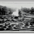 The formal gardens of Milton Lockhart in the early 1900s were regularly opened to the public (note staff in the foreground)