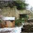 The west entrance to Walled Garden, near the head of North Drive, SGLH, 2016