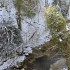 Looking down into the deep gorge